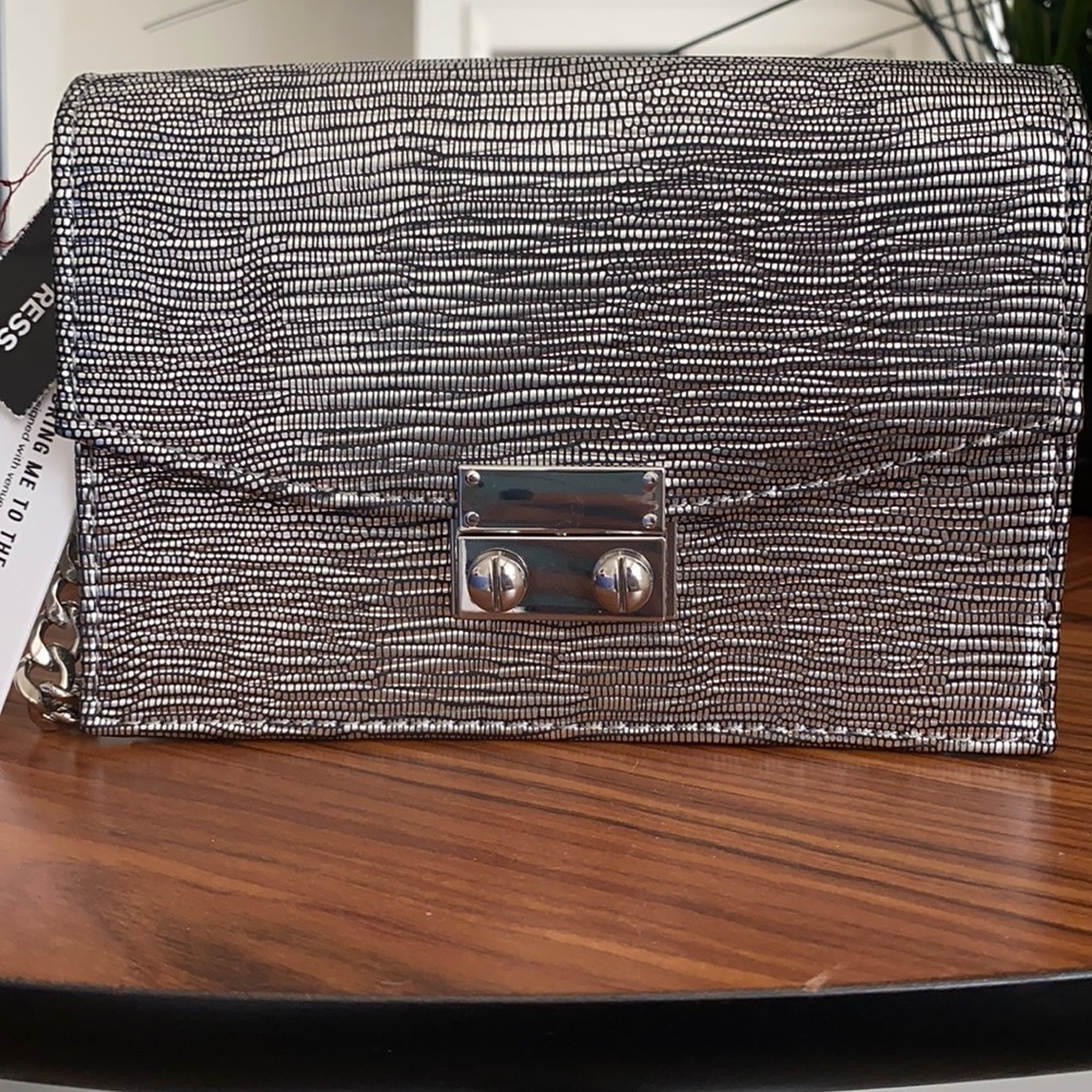 Silver Express Purse NWT